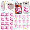 Breast Cancer Party Favors Supplies Decorations Stickers 12 Pcs