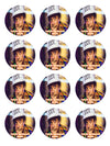 Bruno Mars Edible Cupcake Toppers (12 Images) Cake Image Icing Sugar Sheet
