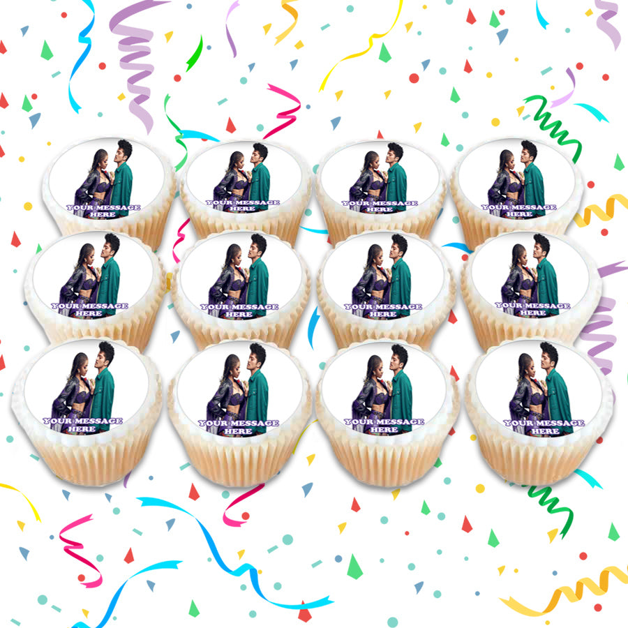 Cardi B & Bruno Mars Edible Cupcake Toppers (12 Images) Cake Image Icing Sugar Sheet