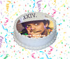 Bruno Mars Edible Image Cake Topper Personalized Birthday Sheet Custom Frosting Round Circle