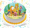 Bubble Guppies Edible Image Cake Topper Personalized Birthday Sheet Custom Frosting Round Circle