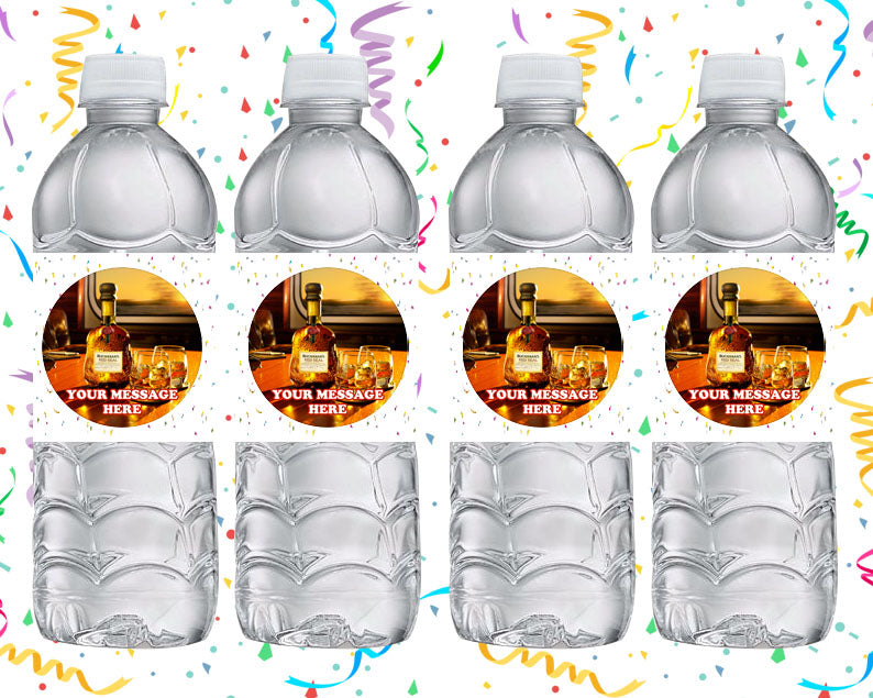 Buchanan's Whiskey Water Bottle Stickers 12 Pcs Labels Party Favors Supplies Decorations