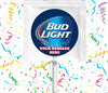 Bud Light Lollipops Party Favors Personalized Suckers 12 Pcs