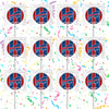 Buffalo Bills Lollipops Party Favors Personalized Suckers 12 Pcs