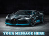 Bugatti Edible Image Cake Topper Personalized Frosting Icing Sheet Custom