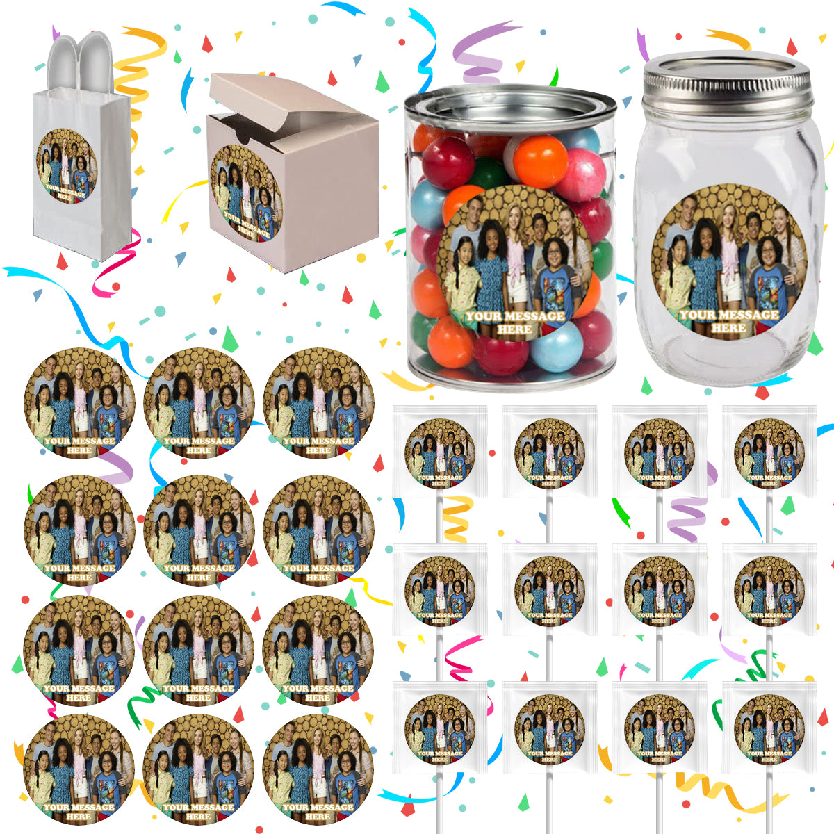 Bunk&#39;d Party Favors Supplies Decorations Stickers 12 Pcs