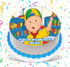 Caillou Edible Image Cake Topper Personalized Birthday Sheet Custom Frosting Round Circle