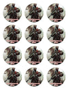 Call Of Duty Edible Cupcake Toppers (12 Images) Cake Image Icing Sugar Sheet