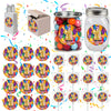 Candy Crush Party Favors Supplies Decorations Stickers 12 Pcs