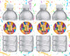 Candy Crush Water Bottle Stickers 12 Pcs Labels Party Favors Supplies Decorations