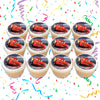 Cars Edible Cupcake Toppers (12 Images) Cake Image Icing Sugar Sheet