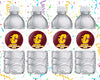 Central Michigan Chippewas Water Bottle Stickers 12 Pcs Labels Party Favors Supplies Decorations