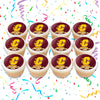 Central Michigan Chippewas Edible Cupcake Toppers (12 Images) Cake Image Icing Sugar Sheet