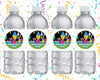 Charlie's Colorform City Water Bottle Stickers 12 Pcs Labels Party Favors Supplies Decorations