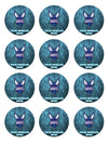 Charlotte Hornets Edible Cupcake Toppers (12 Images) Cake Image Icing Sugar Sheet