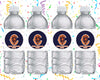 Chicago Bears Water Bottle Stickers 12 Pcs Labels Party Favors Supplies Decorations