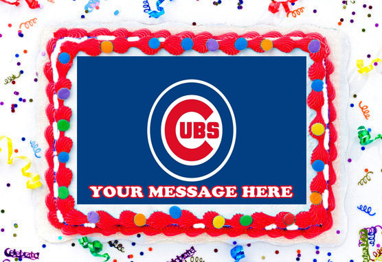Baseball Cake Topper, Cubs Topper, Sports Cake Topper, Sports Birthday,  Chicago Topper - Etsy