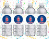 Chicago Cubs Water Bottle Stickers 12 Pcs Labels Party Favors Supplies Decorations