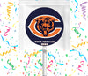 Chicago Bears Lollipops Party Favors Personalized Suckers 12 Pcs