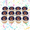 Chicago Bears Edible Cupcake Toppers (12 Images) Cake Image Icing Sugar Sheet