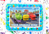 Chuggington Edible Image Cake Topper Personalized Birthday Sheet Decoration Custom Party Frosting Transfer Fondant