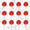 Louisiana Ragin Cajuns Lollipops Party Favors Personalized Suckers 12 Pcs
