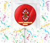 Louisiana Ragin Cajuns Lollipops Party Favors Personalized Suckers 12 Pcs