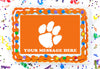 Clemson Tigers Edible Image Cake Topper Personalized Birthday Sheet Decoration Custom Party Frosting Transfer Fondant