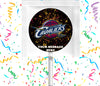 Cleveland Cavaliers Lollipops Party Favors Personalized Suckers 12 Pcs