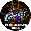 Cleveland Cavaliers Edible Image Cake Topper Personalized Birthday Sheet Custom Frosting Round Circle