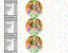 Cocomelon Water Bottle Stickers 12 Pcs Labels Party Favors Supplies Decorations