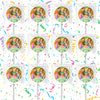 Cocomelon Lollipops Party Favors Personalized Suckers 12 Pcs