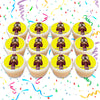 Curious George Edible Cupcake Toppers (12 Images) Cake Image Icing Sugar Sheet