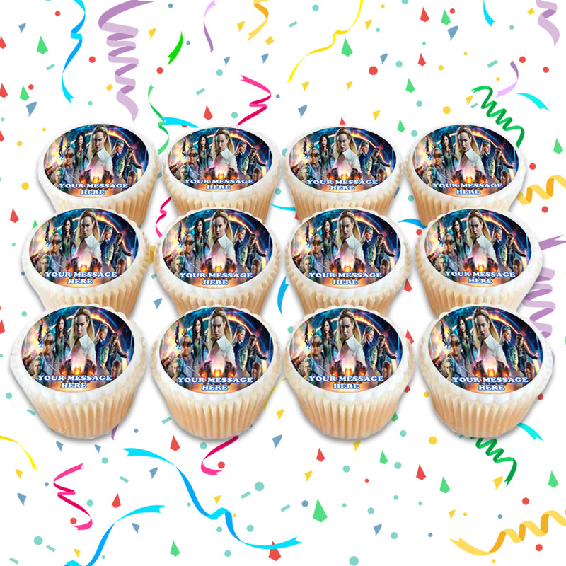 DC's Legends Of Tomorrow Edible Cupcake Toppers (12 Images) Cake Image ...
