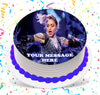 Madonna Edible Image Cake Topper Personalized Birthday Sheet Custom Frosting Round Circle