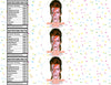 David Bowie Water Bottle Stickers 12 Pcs Labels Party Favors Supplies Decorations