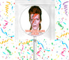 David Bowie Lollipops Party Favors Personalized Suckers 12 Pcs