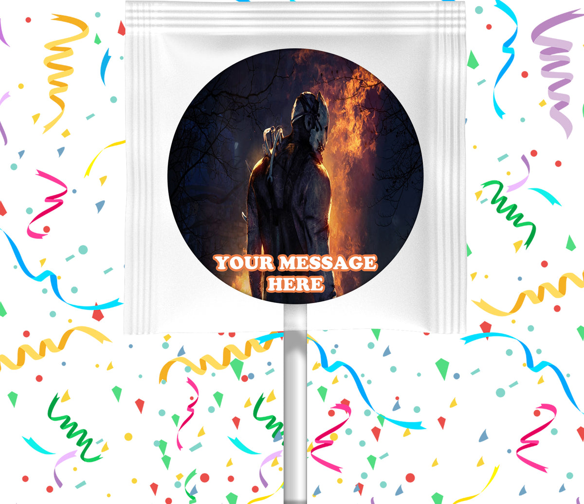Dead By Daylight Lollipops Party Favors Personalized Suckers 12 Pcs