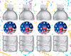 Democratic Party Water Bottle Stickers 12 Pcs Labels Party Favors Supplies Decorations