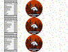 Denver Broncos Water Bottle Stickers 12 Pcs Labels Party Favors Supplies Decorations