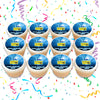 Denver Nuggets Edible Cupcake Toppers (12 Images) Cake Image Icing Sugar Sheet