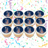 Detroit Tigers Edible Cupcake Toppers (12 Images) Cake Image Icing Sugar Sheet
