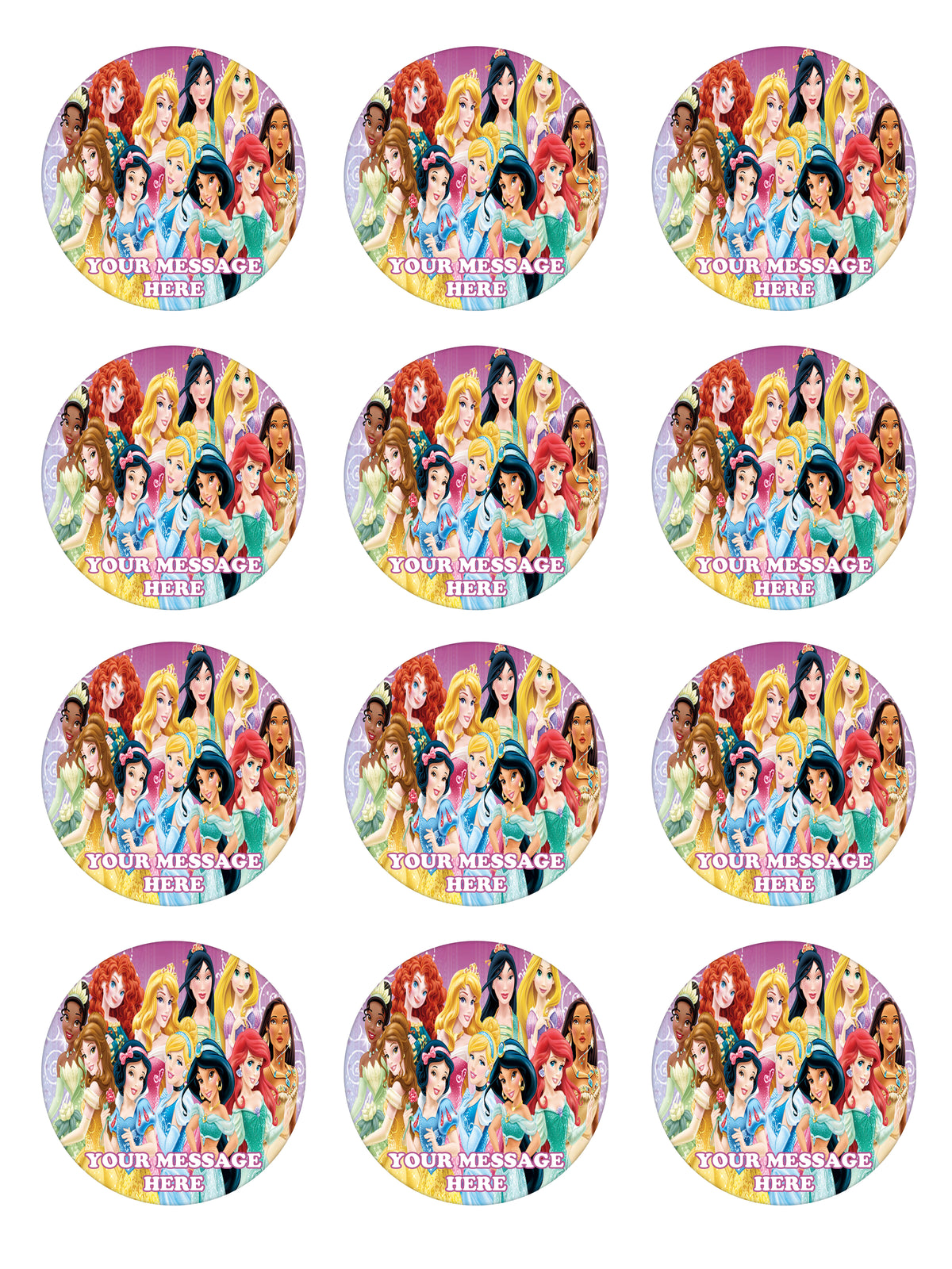 disney-princess-edible-cupcake-toppers-12-images-cake-image-icing-su-partycreationz for Free Disney Princess Cupcake Toppers Printables Disney Princess Edible Cupcake Toppers (12 Images) Cake Image Icing Su - PartyCreationz for Free Disney Princess Cupcake Toppers Printables