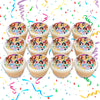 Disney Princess Edible Cupcake Toppers (12 Images) Cake Image Icing Sugar Sheet