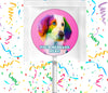 Dog Lollipops Party Favors Personalized Suckers 12 Pcs