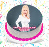 Dolly Parton Edible Image Cake Topper Personalized Birthday Sheet Custom Frosting Round Circle