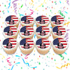 Donald Trump Edible Cupcake Toppers (12 Images) Cake Image Icing Sugar Sheet