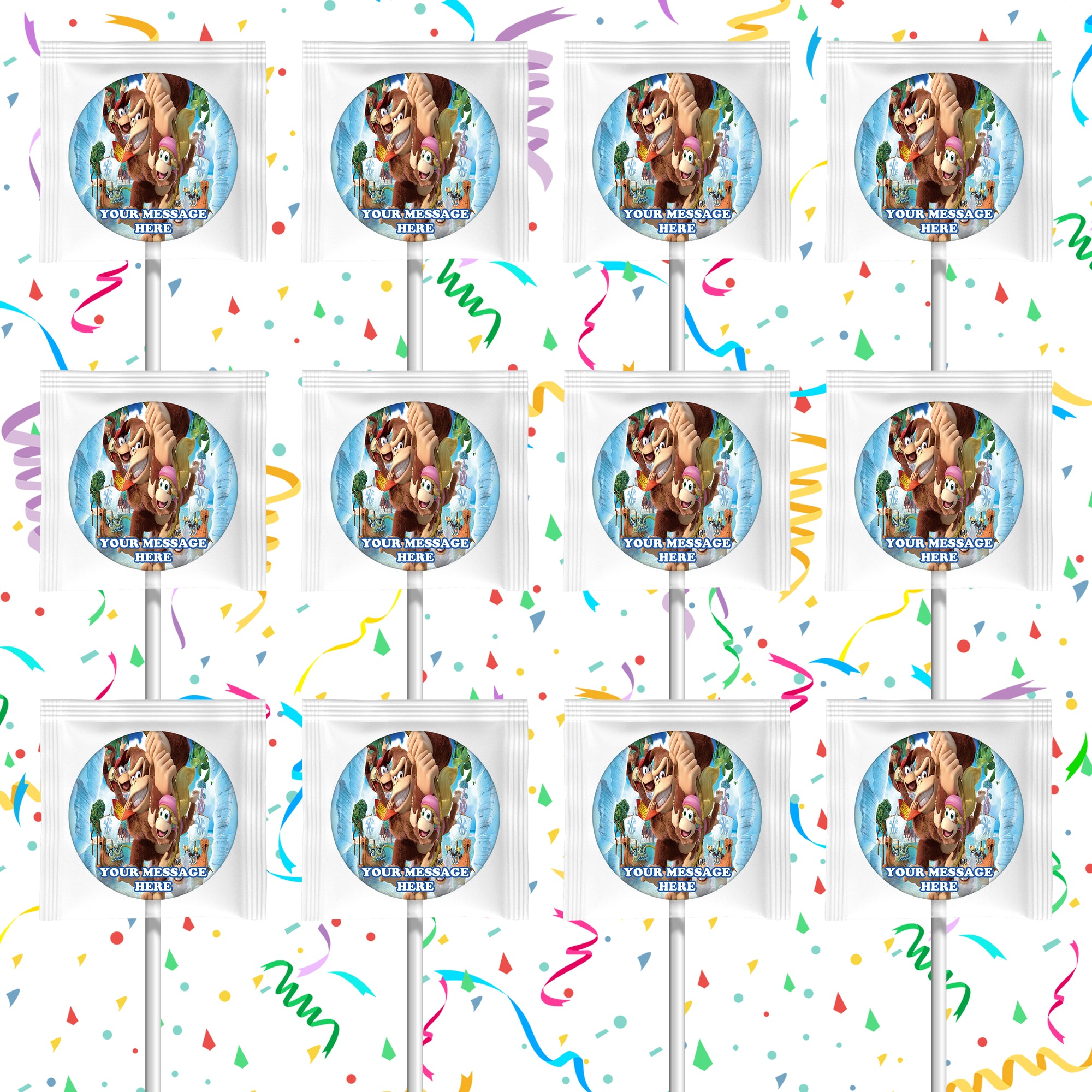 Five Nights At Freddy's Lollipops Party Favors Personalized Suckers 12 -  PartyCreationz