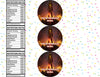 Doom Eternal Water Bottle Stickers 12 Pcs Labels Party Favors Supplies Decorations