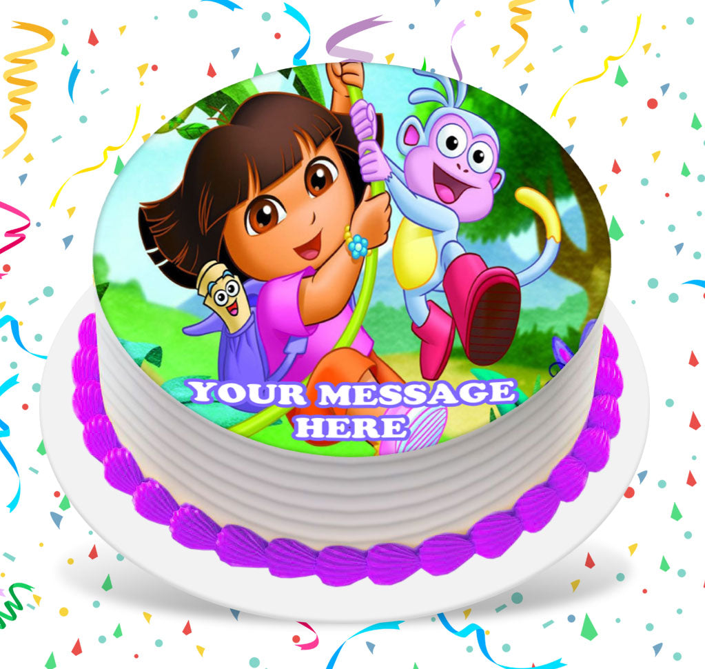 Dora Birthday Cake by minoushje on DeviantArt